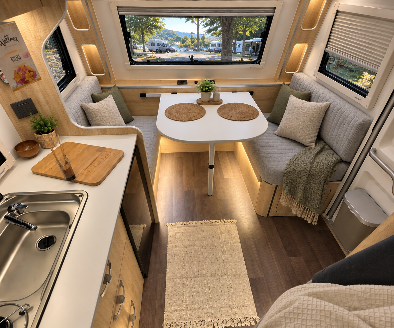 Easy Deluxe 390 Karavan İç Mekân